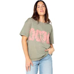 ROXY Women's Flower Block GBFC T Shirt