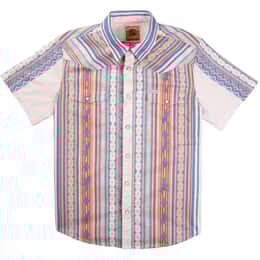 Sendero Men's Serape Pearl Snap Short Sleeve Shirt