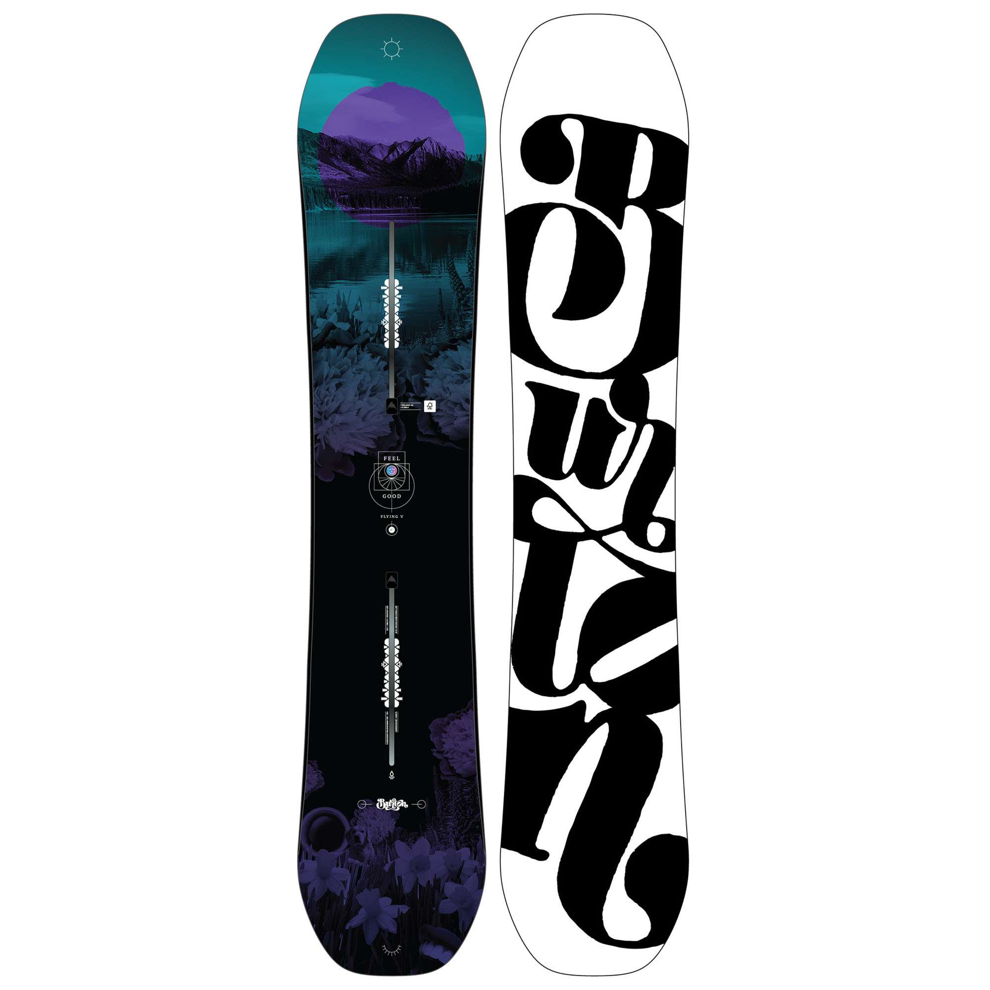 Burton Women's Feelgood Flying V Snowboard