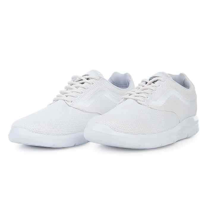 Vans Men's Mesh ISO White Shoes Sun Ski Sports
