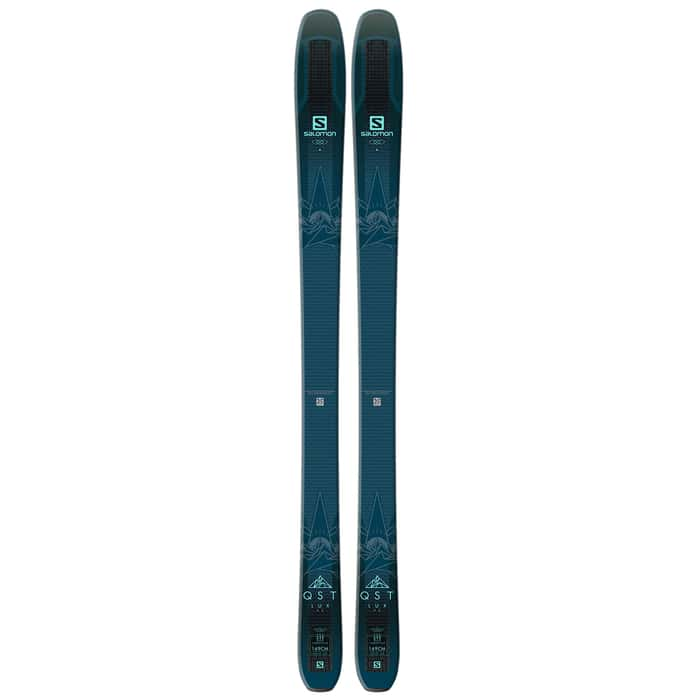 Salomon Women s QST LUX 92 All Mountain Skis 19 FLAT