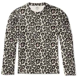 Hot Chillys Girls' Micro-Elite Chamois Printed Crewneck Top