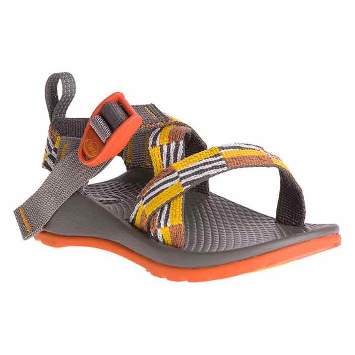 Chaco Kids Z/1 EcoTread Sandals Scatter Poppy Sun &amp; Ski