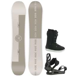 Ride Men's Agenda Snowboard + C-4 Snowboard Bindings + Anthem Snowboard Boots Package '24