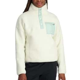 Spyder Women's Cloud Fleece Snap Pullover