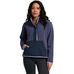 Free Fly Women's Gridback Fleece Snap Pullover