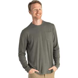 Free Fly Men's Bamboo Flex LS Pocket T Shirt