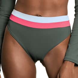 Maaji Sunset Punch Criss Cross Long Line Triangle Bikini Top