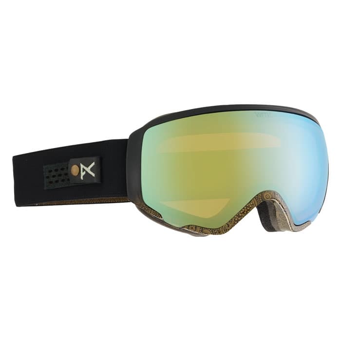 Anon Women's WM1 Snow Goggles with Gold Chrome Lens Sun & Ski Sports