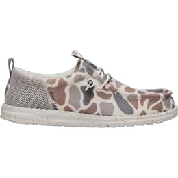 Hey Dude Men's BURLEBO Wally Funk Deer Camo Shoes
