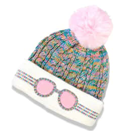 Bling2o Kids' Rainbow Trail Knit Beanie