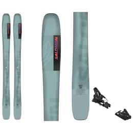 Salomon Men's QST 98 Skis + Salomon Strive 14 GripWalk Ski Bindings '24 Snow Ski Package