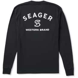Seager Men's Branded Long Sleeve T-Shirt
