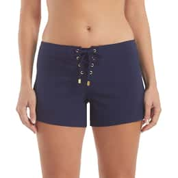 Helen Jon Women's 4" Lace-Up Boardshorts