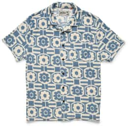 Howler Brothers Men's Palapa Terry Button Down SS Shirt