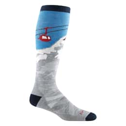 Darn Tough Vermont Men's Heady Yeti Over-The-Calf Midweight with Cushion Ski Socks