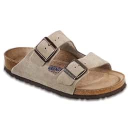 Birkenstock Women's Arizona Soft Port Suede Casual Sandals