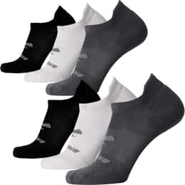 Brooks Run-In No Show Socks 6-Pack