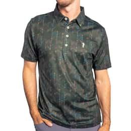 William Murray Golf Men's Club Herringbone Polo