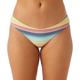 O'Neill Women's Beachbound Stripe Matir Swim Bottoms