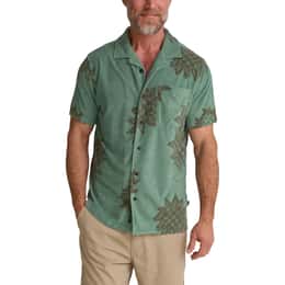 Howler Brothers Men's Palapa Terry Button Down Short Sleeve Shirt