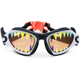 Bling2o Boys' Great Bite White Megamouth Swim Goggles