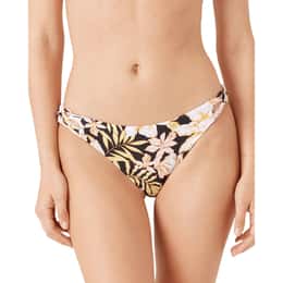 ROXY Women's Tropical Hipster Lace Side Full Bikini Bottom