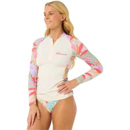 Rip Curl Women's Cala Vadella Long Sleeve UPF Rash Guard