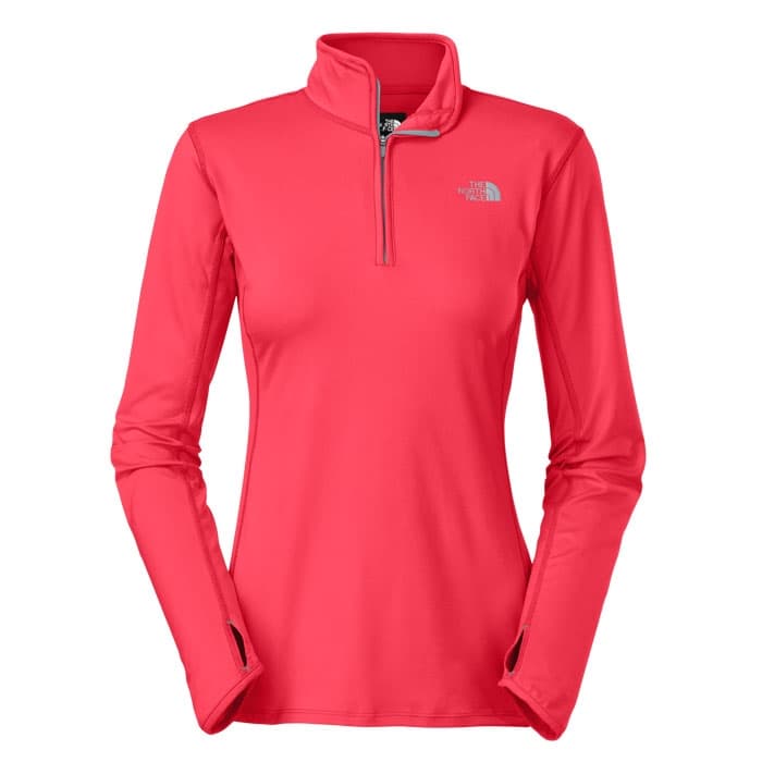 The North Face Women's Motivation 1/4 Zip Long Sleeve Running Shirt ...