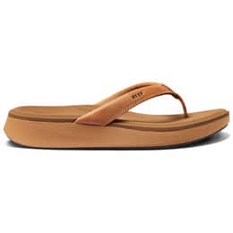 Kāmola Women's Leather Slide Sandals - Tan