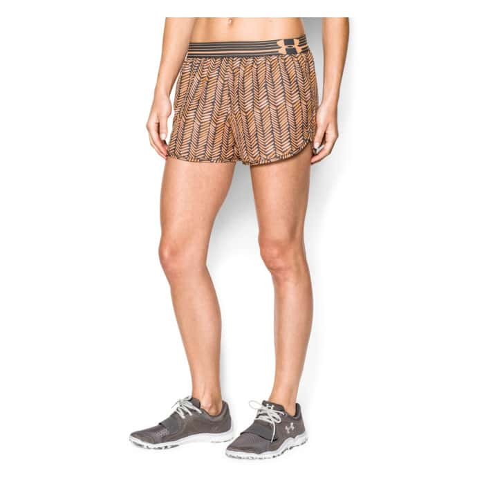 Under armour women's printed perfect pace shop short