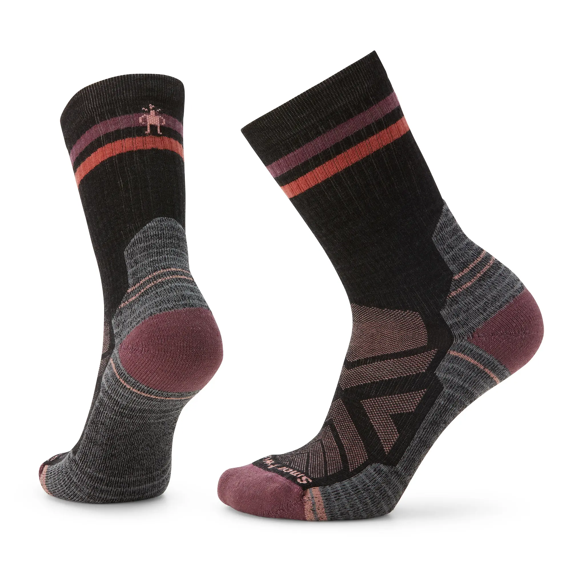 Smartwool Women's Hike Light Cushion Tube Stripe Crew Socks -  00196248562629