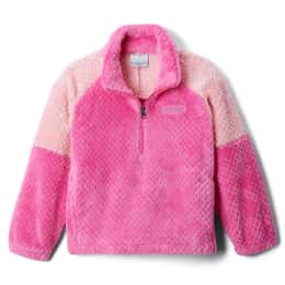 Columbia Girls' Fire Side II Half Zip Fleece Pullover