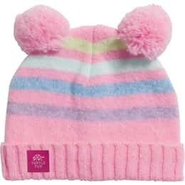 Turtle Fur Little Kids' Recycled Pom Party Beanie