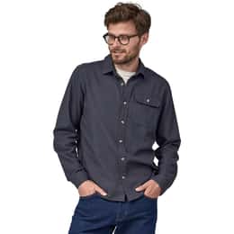 Patagonia Men's Cotton In Conversion Fjord Long Sleeve Flannel Shirt