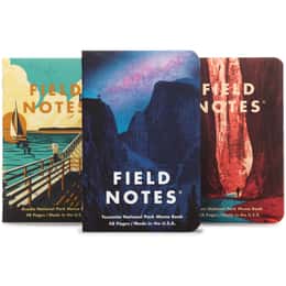 Field Notes National Parks 3-Pack - Yosemite, Acadia, Zion