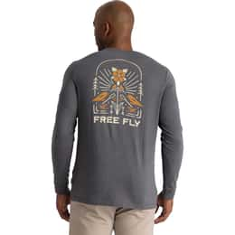 Free Fly Men's Mellow Meadow Long Sleeve T Shirt