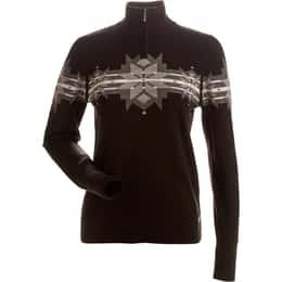 Nils Women's Heavenly Metallic 1/4 Zip Sweater