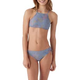 O'Neill Girls' Sandrine Multi-Strap High Neck Swimsuit Set