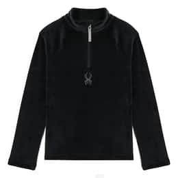 Spyder Girls' Shimmer Bug Half Zip Pullover