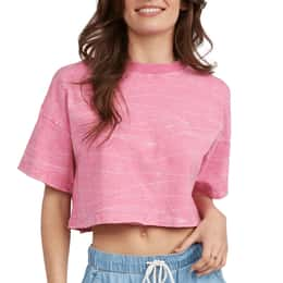 ROXY Women's Washed Waves Oversized T Shirt