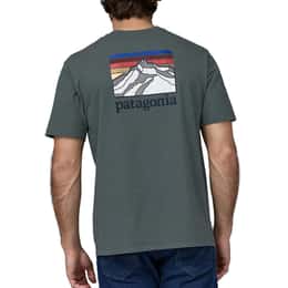 Patagonia Men's Line Logo Ridge Pocket Responsibili-Tee T Shirt