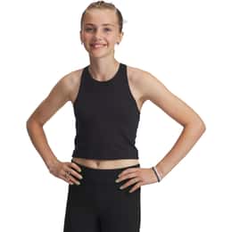 Under Armour Girls' UA Motion Crop Tank