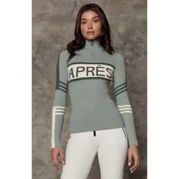 Alp-N-Rock Women's Kate 1/2 Zip Apres Sweater