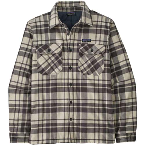 Patagonia Men's Insulated Organic Cotton Midweight Fjord Flannel Shirt alt image view 2