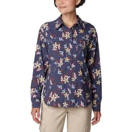 Columbia Women's Silver Ridge Utility Patterned Long Sleeve Shirt