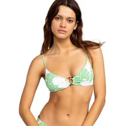 ROXY Women's OG Fixed Triangle Bikini Top