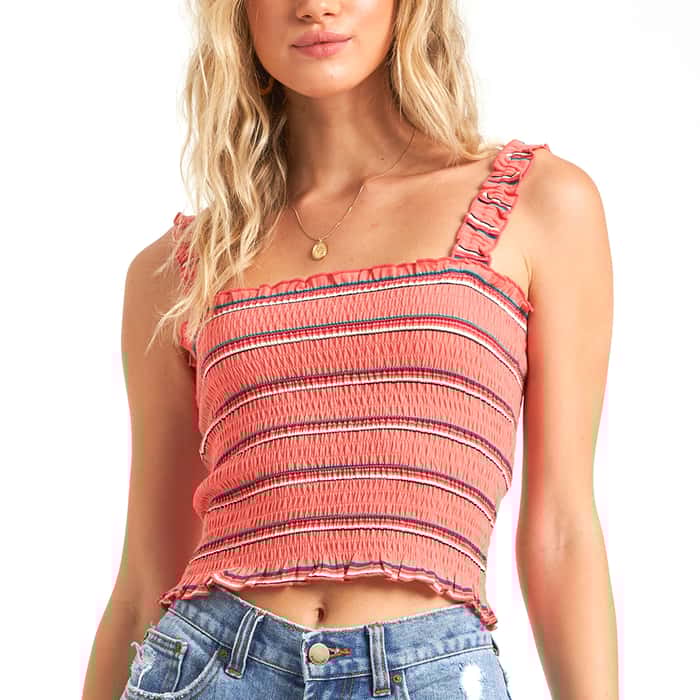 Billabong Women's Sum Dreamer Smock Tank Top