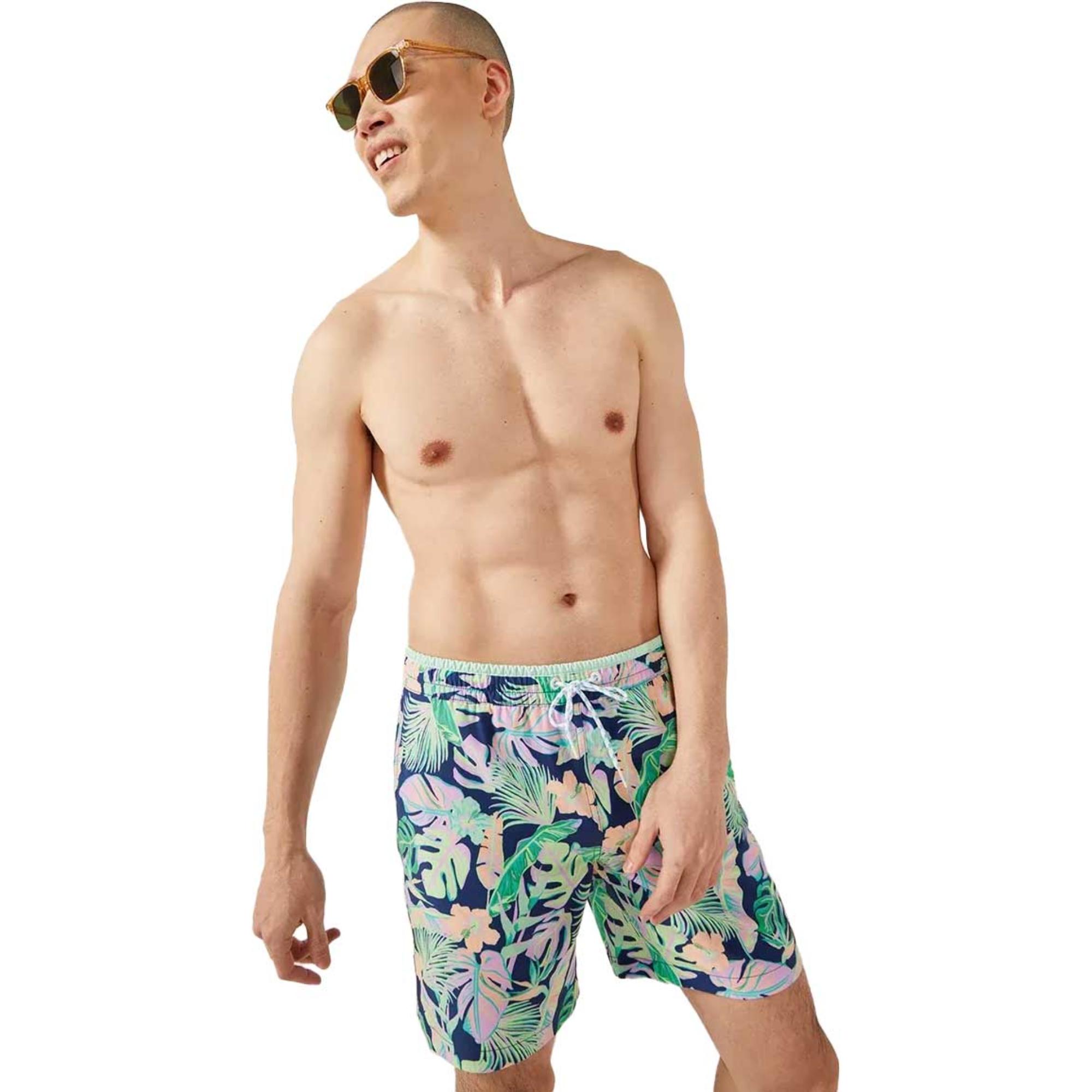 "Chubbies Men's Night Faunas Swim Shorts"
