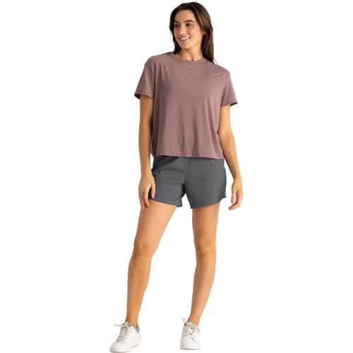 Free Fly Women's Bamboo-Lined 5" Active Breeze Shorts alt image view 3